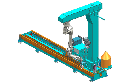 Cantilever Seven-Axis Intelligent Workstation 2