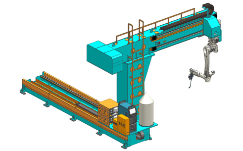 Cantilever Eight-axis Intelligent Workstation 2
