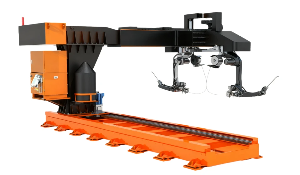 Equipment Hardware: 9-Axis Cantilever-type AI Welding Robot Workstation